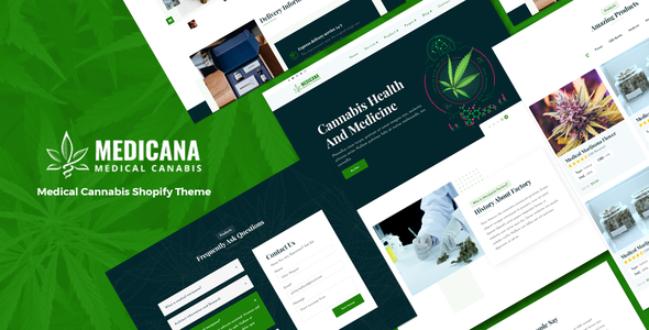 Medicana - Medical Cannabis Shopify Theme