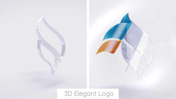 3D Elegant Logo alt