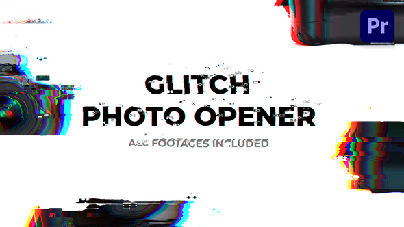 Glitch Photographer Opener