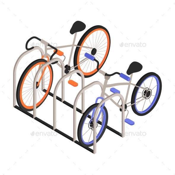 Bicycle Rakes Illustration