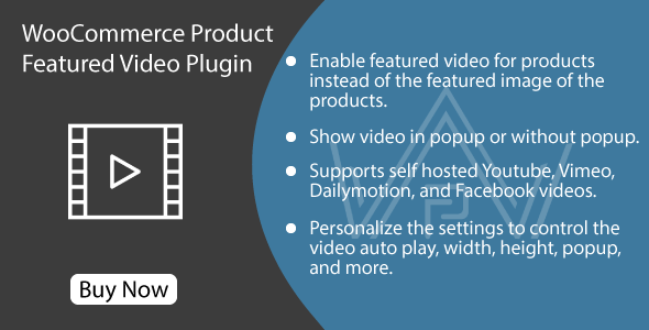 WooCommerce Product Featured Video Plugin