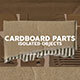 37 Damaged Cardboard Parts - GraphicRiver Item for Sale
