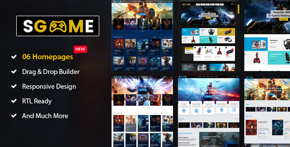 SGame - Responsive Accessories, Games Shopify Theme