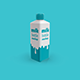 Plastic Milk Bottle Mockup - GraphicRiver Item for Sale