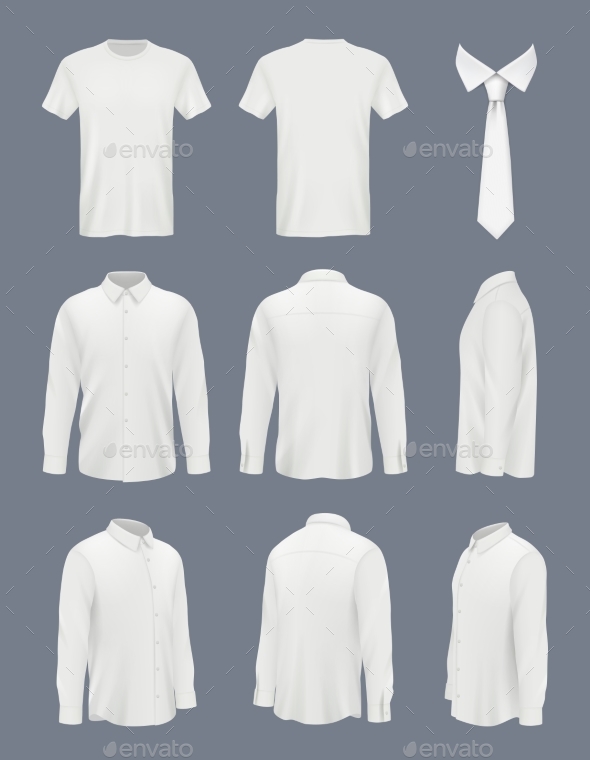 Download Formal Shirt Mockup Graphics Designs Templates