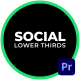 Social Media Lower Thirds - VideoHive Item for Sale