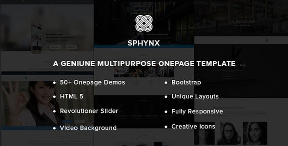 Sphynx - A Geniune Multipurpose WP Theme