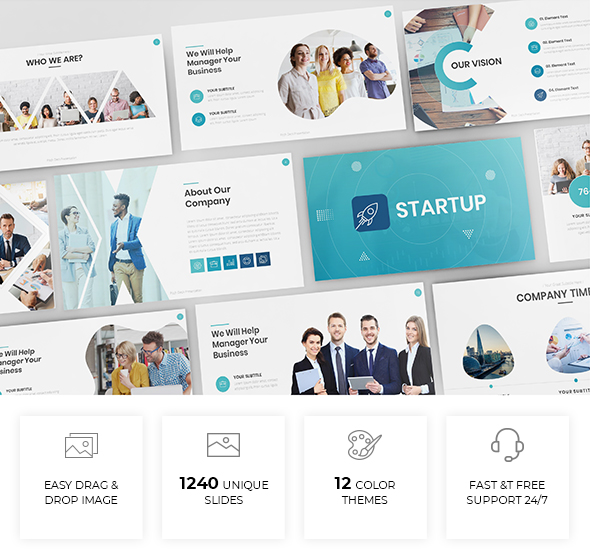 Simple & Modern Business Powerpoint Template
