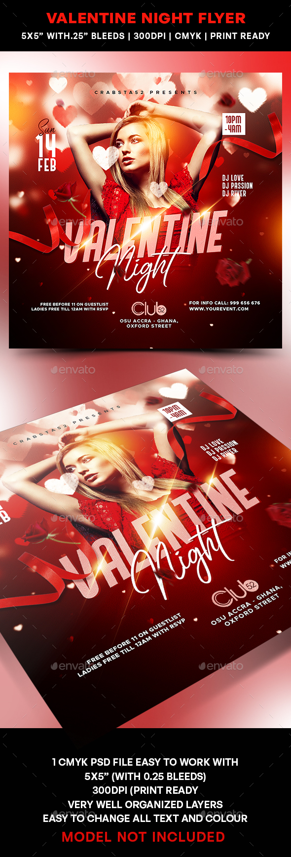 Valentine Night Flyer