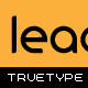 Lead True Type v1.0 - GraphicRiver Item for Sale