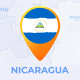 Nicaragua Map - Republic of Nicaragua Travel Map - VideoHive Item for Sale