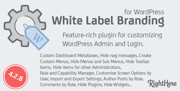 White Label Branding dla WordPress
