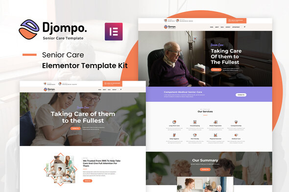 Introducing: “SageCare Kit” – Modern Senior Care WordPress Template Kit