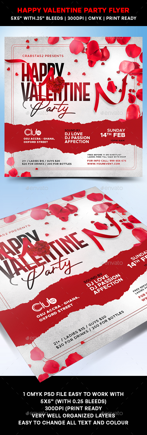 Happy Valentine Party Flyer Vol.2