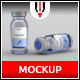 Vaccine Vial Mockup - GraphicRiver Item for Sale