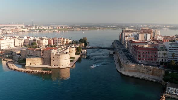 Aerial view of Taranto