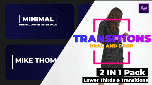 Lower Thirds And Transitions Pack