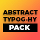 Abstract Typography Pack V1 - VideoHive Item for Sale