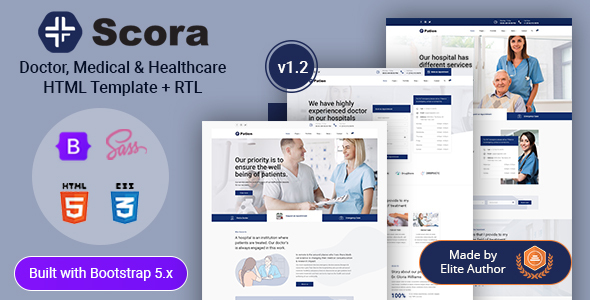 Scora - Doctor & Medical HTML Template