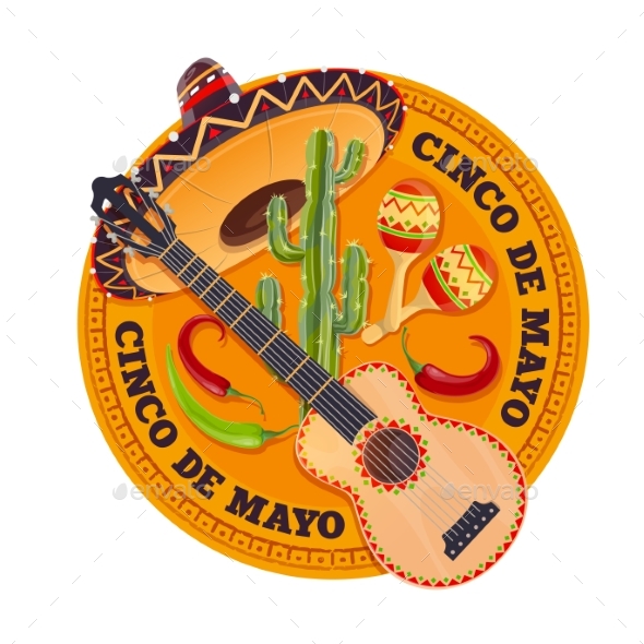 Cinco De Mayo Fiesta Holiday May Party in Mexico