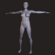 Low Poly Base Model Female - 3DOcean Item for Sale