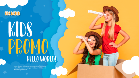 Happy Kids Promo Slideshow alt