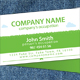 Green Leaves Organic Food Store Business Card - GraphicRiver Item for Sale