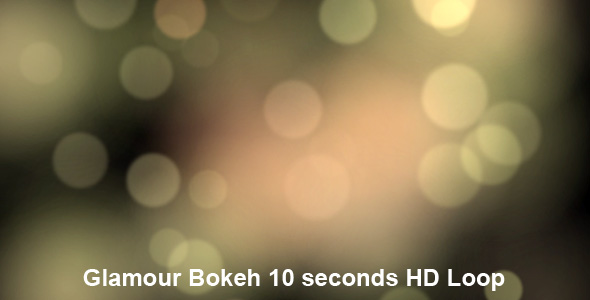 Glamour Bokeh HD Loop