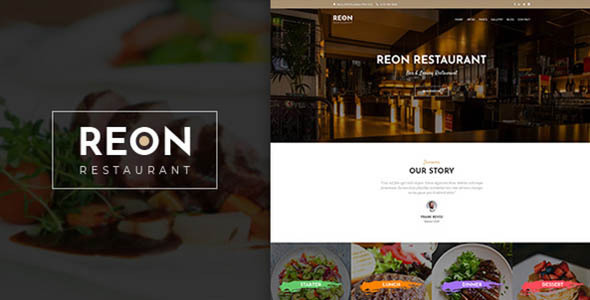 Download Reon – Restaurant WordPress Theme