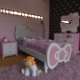 HELLO KITTY Bedroom Design (PINK) - 3DOcean Item for Sale