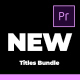 Elegant and Modern Titles Pack For Premiere Pro - VideoHive Item for Sale