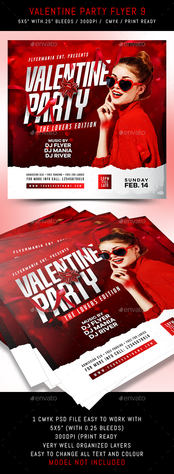 Valentine Party Flyer 9