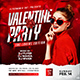 Valentine Party Flyer 9 - GraphicRiver Item for Sale