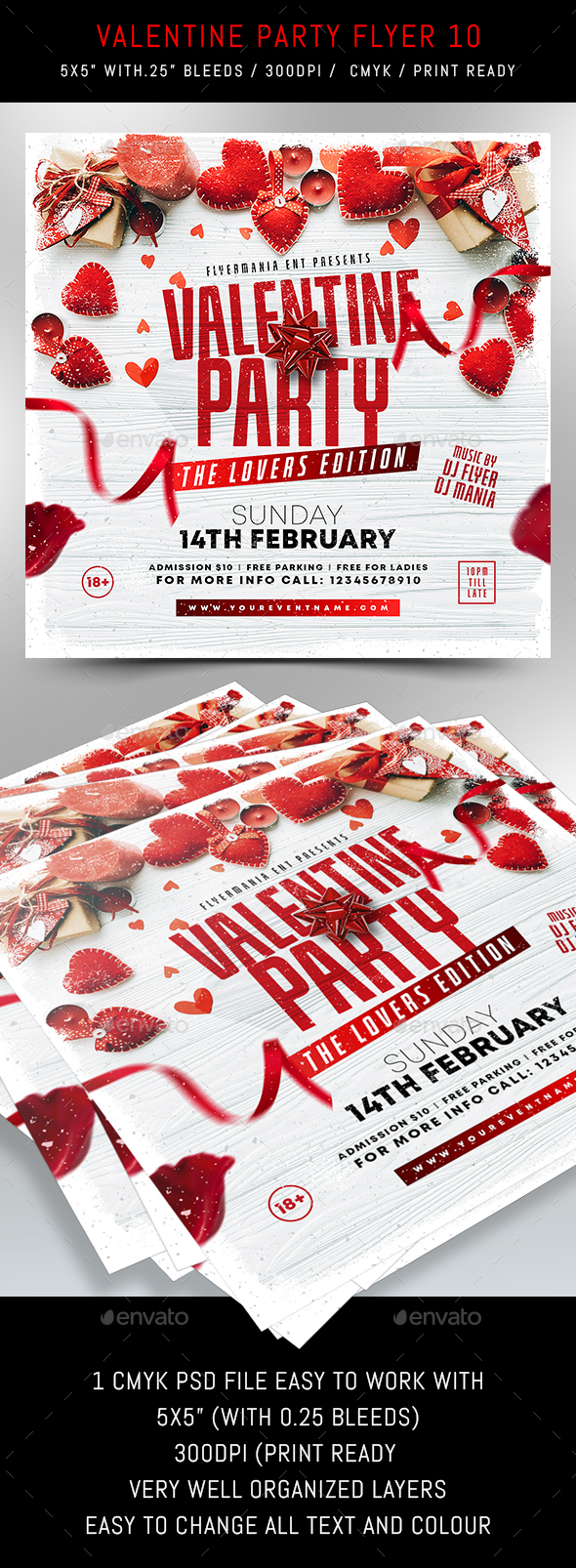 Valentine Party Flyer 10
