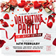 Valentine Party Flyer 10 - GraphicRiver Item for Sale