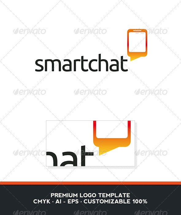 Smart Chat Logo Template