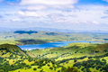 San Antonio reservoir surrounded green hills - PhotoDune Item for Sale