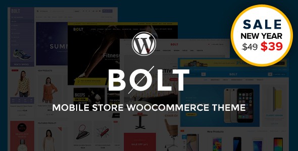 Bolt - Electronics, Furniture, Gym & Fashion Store Multipurpose WooCommerce WordPress Theme