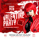 Valentine Party Flyer 11 - GraphicRiver Item for Sale