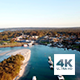 Aerial View Of Huskisson and its Bay, Australia - VideoHive Item for Sale
