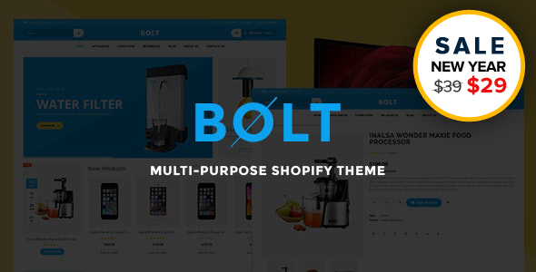 Bolt - Electronics Store Shopify Theme & Template