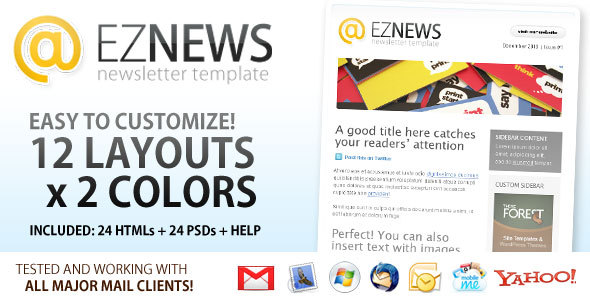 EZ News Newsletter Template