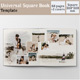 Universal Square Book Template - GraphicRiver Item for Sale