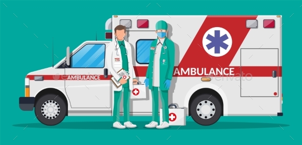 Ambulance Staff Concept