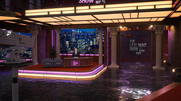 Late Night - Talk Show | Virtual Studio Set