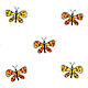 Butterfly Cartoon Drawing Motif  Pattern - 3DOcean Item for Sale