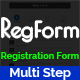 RegForm - Advanced Multi Step Registration HTML Ajax Form - CodeCanyon Item for Sale