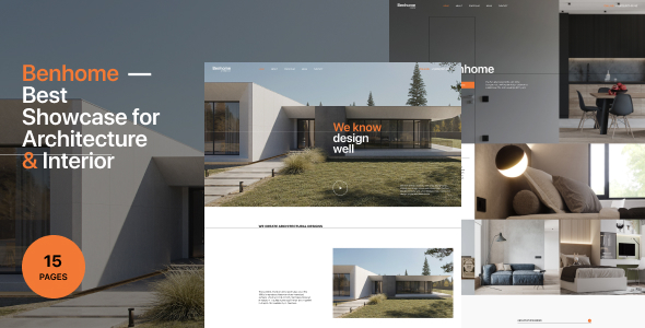 Benhome - Architecture & Interior Figma Template