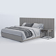 bed modern 01 - 3DOcean Item for Sale