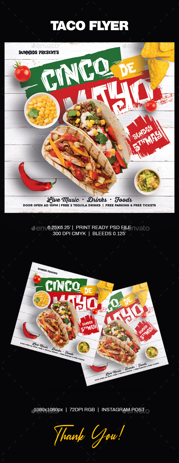 Tacos Flyer